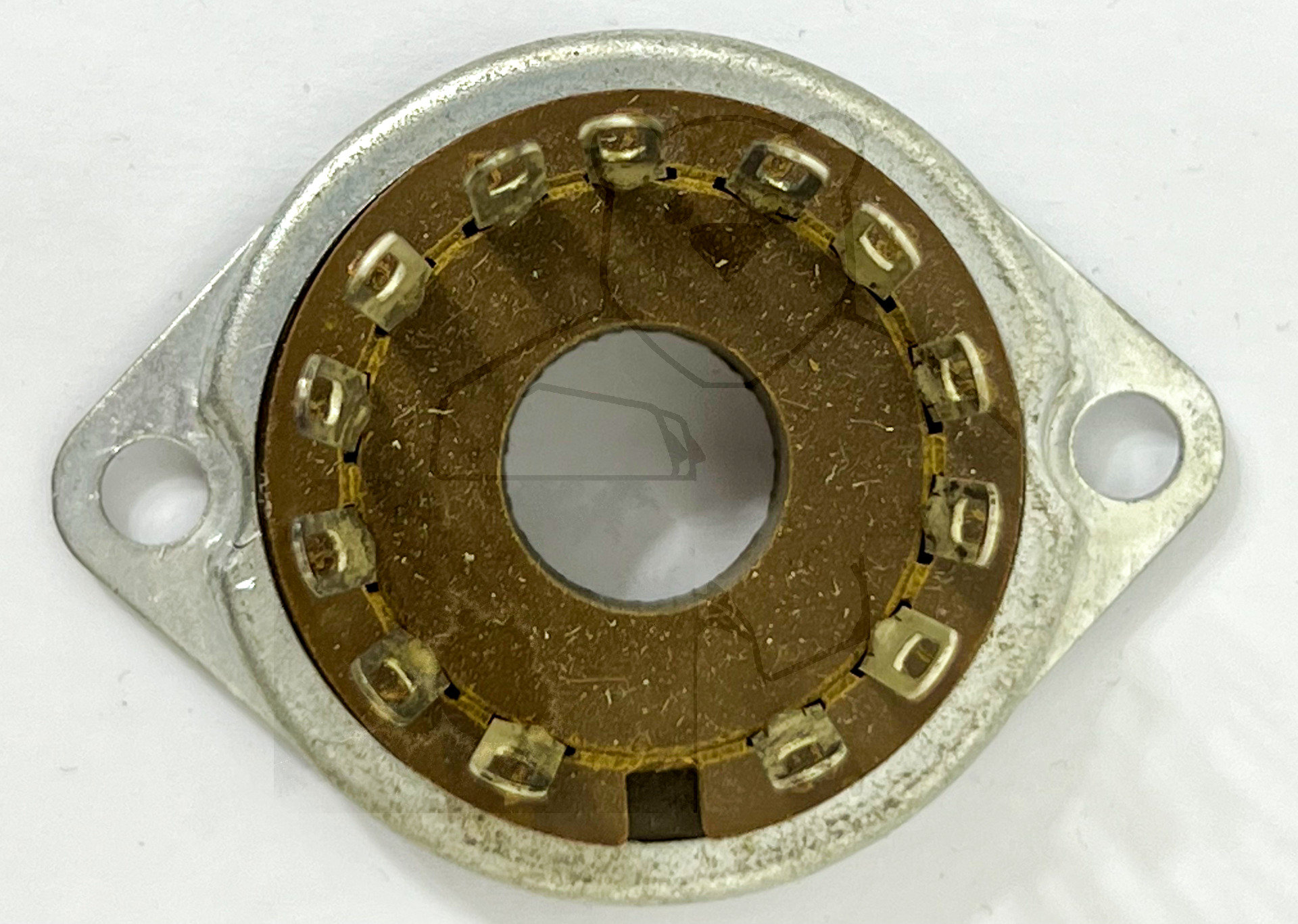 Fassung für Röhren mit: Spezialsockel, Nixie, 13pol.